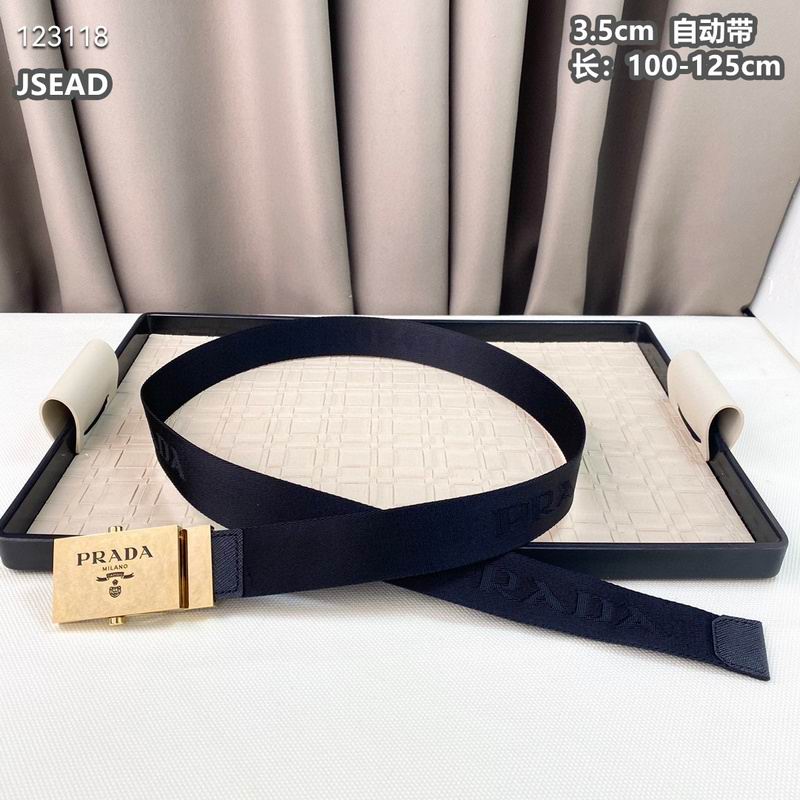 Prada belt 35mmX100-125cm 8L40